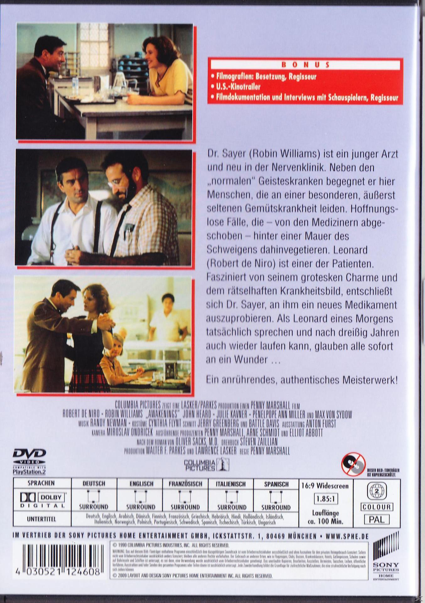 DVD-Cover eines Films mit einer Gruppe von Personen in einem Raum, mit Text und Logos.