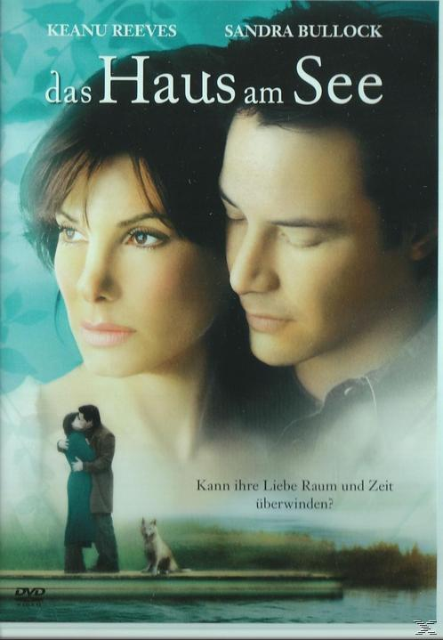 Filmplakat: Sandra Bullock und Keanu Reeves schauen sich an. Ein Paar umarmt sich unten.