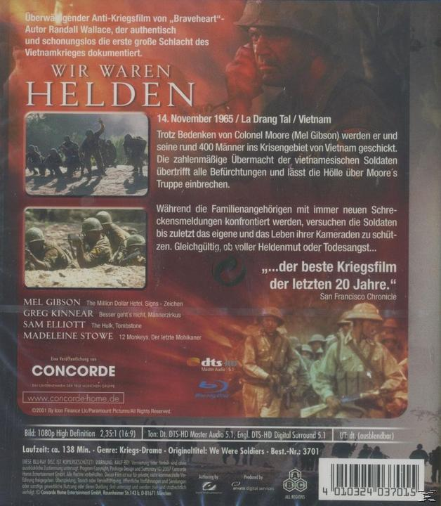 Wir waren Helden Blu-ray