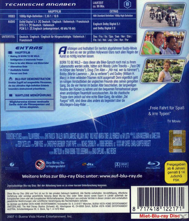 Born to be Wild - Saumäßig unterwegs [Blu-ray]