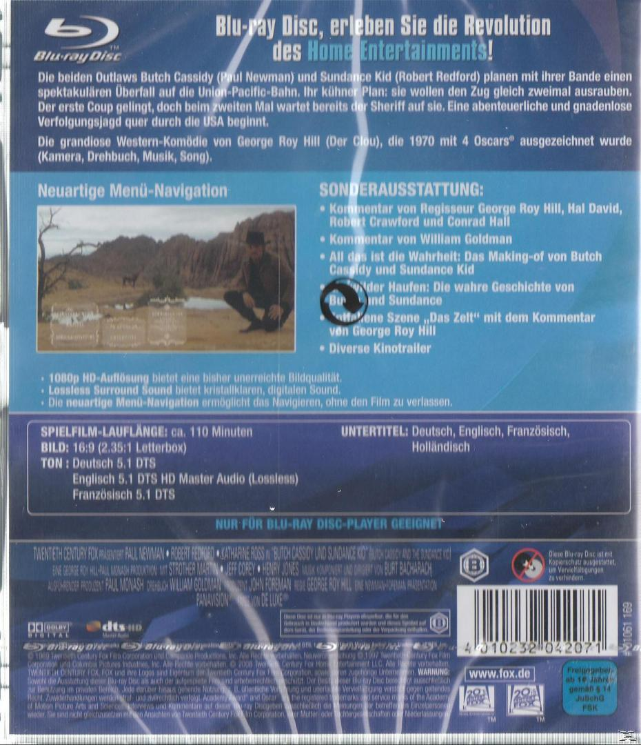 Rückseite der Blu-ray Disc mit Text über einen Film, einschliesslich Schauspieler und einer Szene.