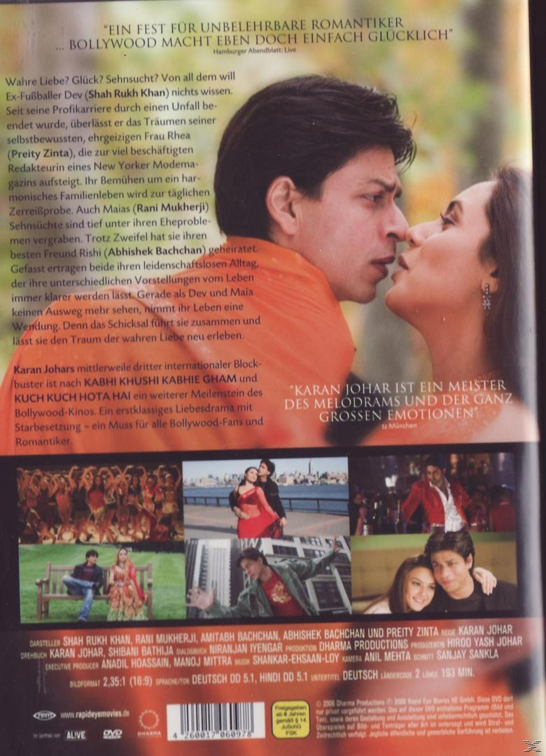 Kabhi Alvida Naa Kehna Bis dass das Glück uns scheidet DVD auf