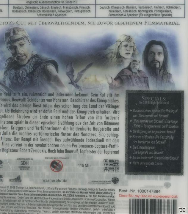 Die Legende von Beowulf D.C. (Premium Blu-ray Collection) Blu-ray