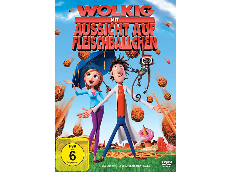 Wolkig mit Aussicht auf Fleischbällchen DVD (FSK: 6)