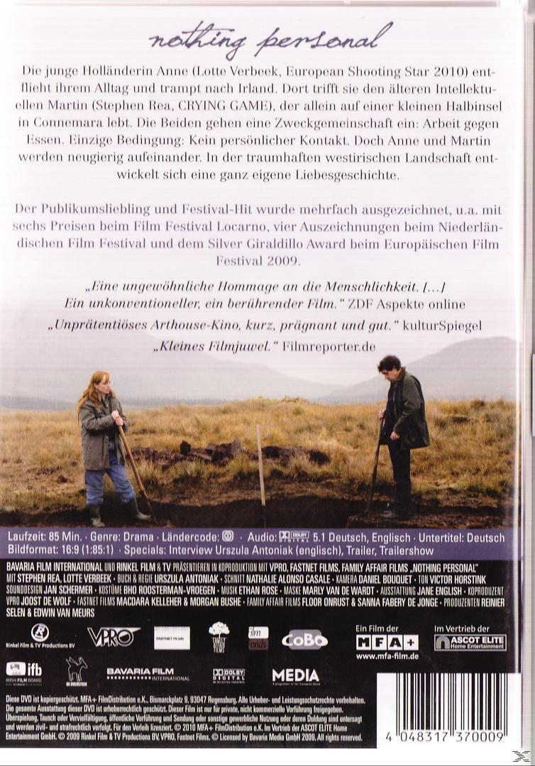 Nothing Personal DVD