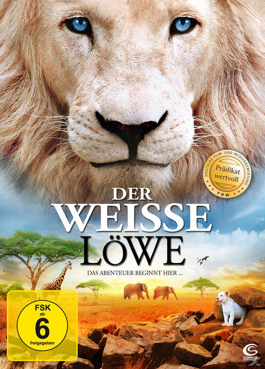 weiße Der DVD Löwe