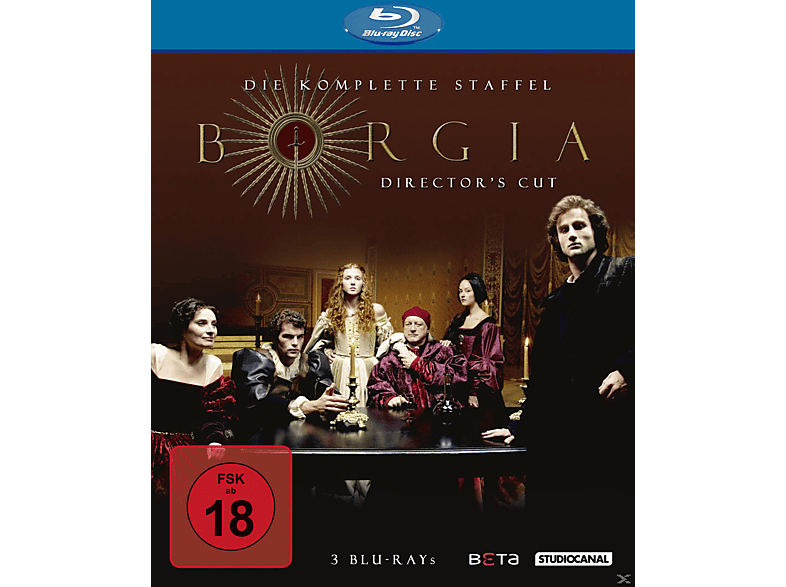 Borgia - Die komplette 1. Staffel Director\'s Blu-ray - Cut