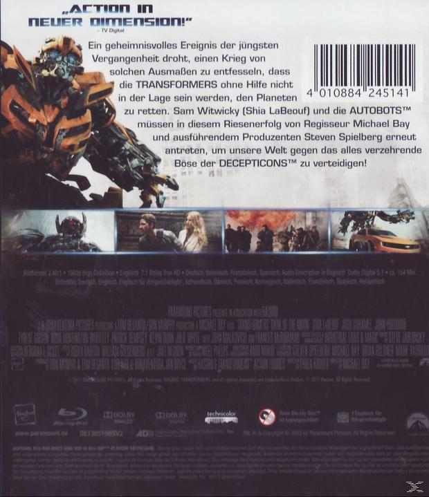 Rückseite einer DVD-Hülle mit Bildern aus einem Film, Text und Logos.