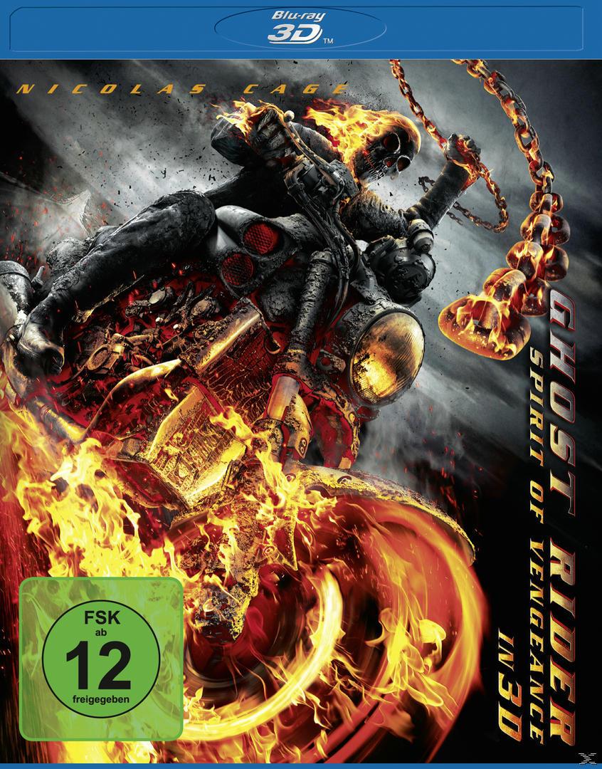 Blu-ray Spirit 3D-Edition Rider: 3D Vengeance of - Ghost