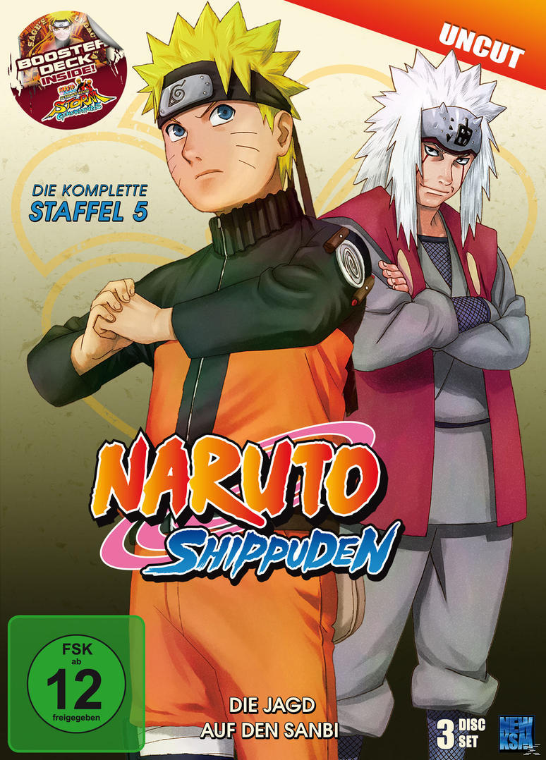 Anime-DVD-Cover mit zwei Charakteren, Text in Japanisch und Englisch.