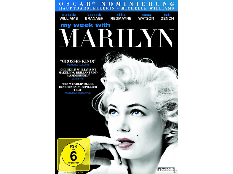 My Week With Marilyn DVD (FSK: 6)
