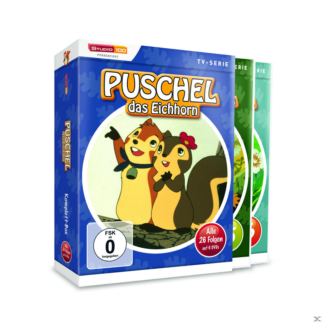Puschel, das Eichhorn DVD DVD 1 - 6 