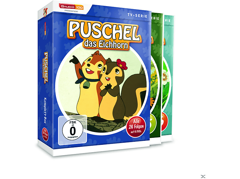 1 DVD Puschel, 6 - Eichhorn DVD - das