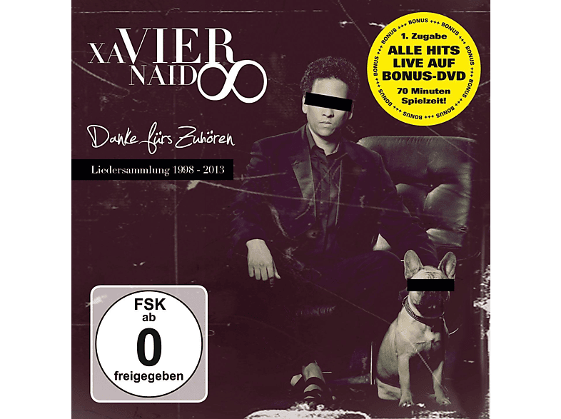 Xavier Naidoo Danke Fürs Zuhören (CD + DVD) Xavier