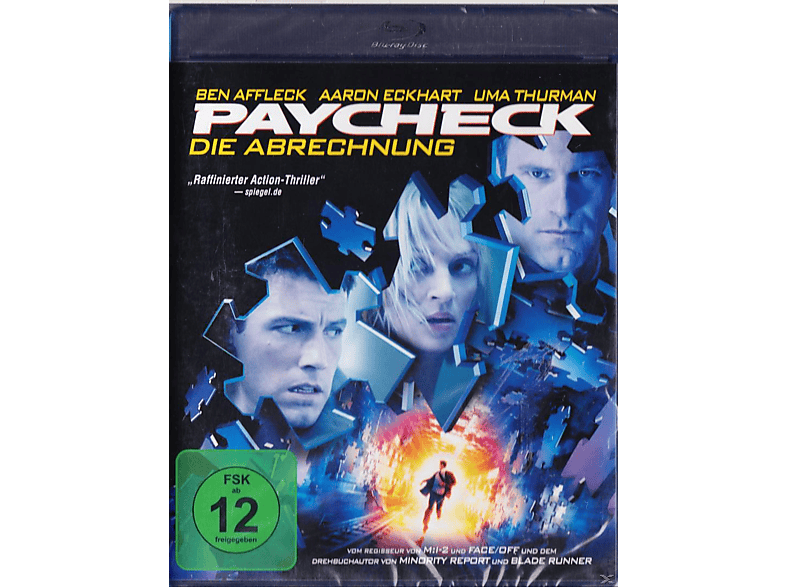 Paycheck - Die Abrechnung Blu-ray (FSK: 12)
