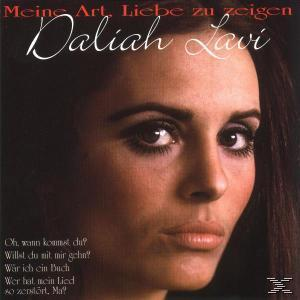 Albumcover mit dem Gesicht einer Frau und dem Text 'Meine Art, Liebe zu zeigen' und Songtiteln.