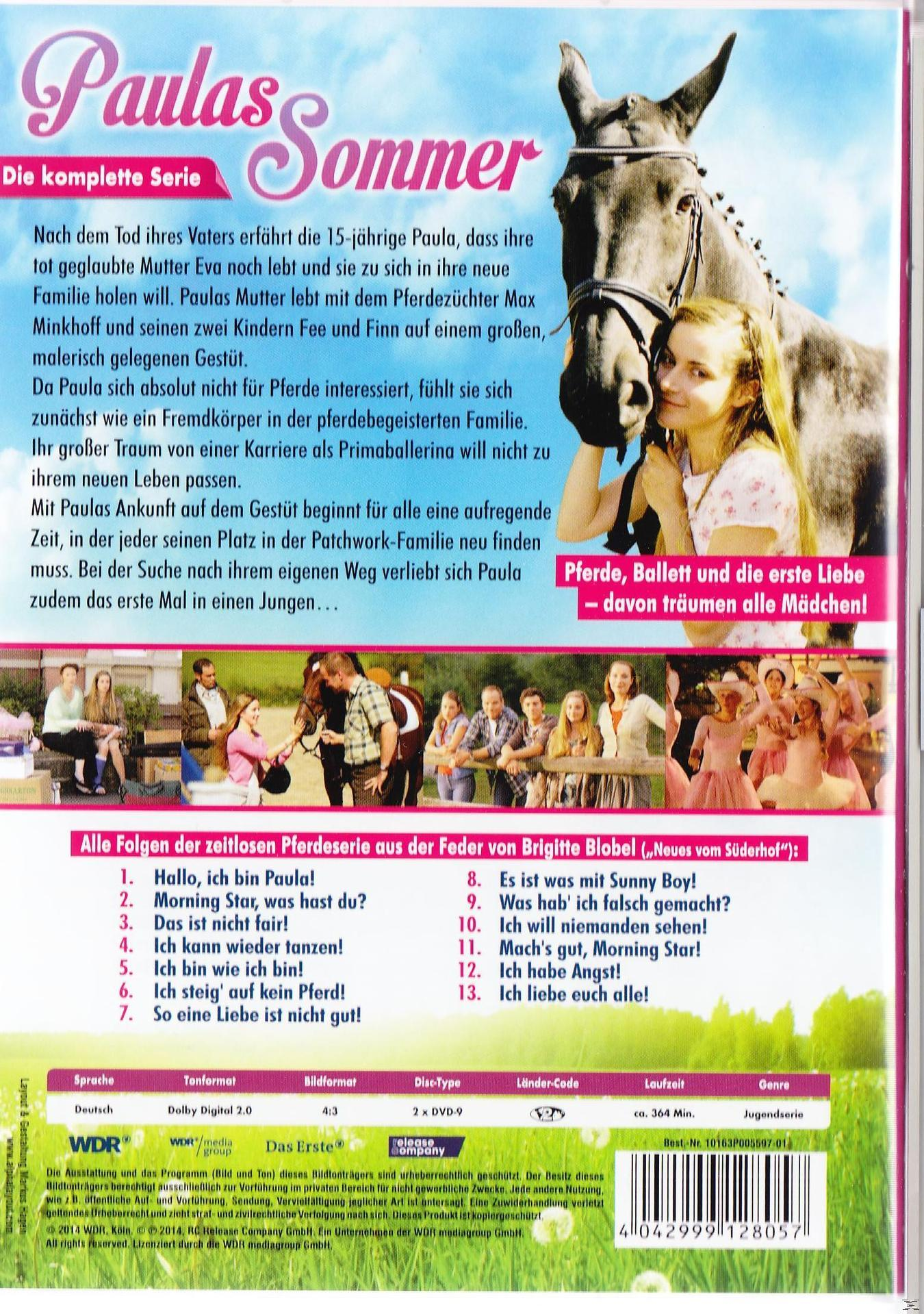 Paulas Sommer - Die erste Staffel DVD