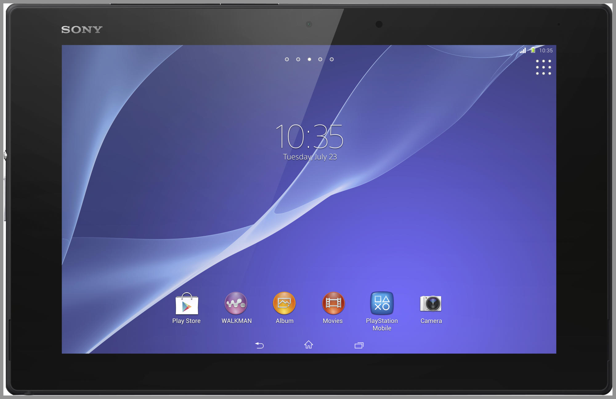 SONY SGP512E1/B Xperia Z2, Tablet, 32 GB, 10,1 Zoll, Schwarz