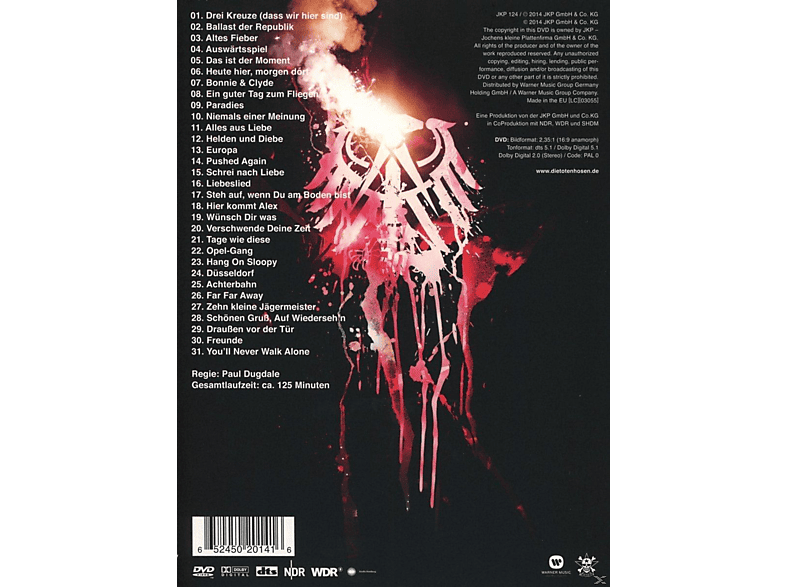 Thumbnail - Die Toten Hosen - Live: Der Krach der Republik Das Tourfinale (DVD)