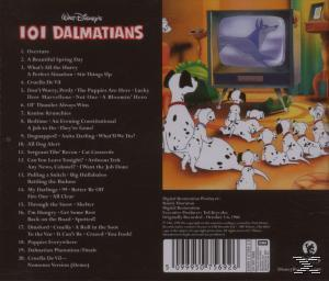 101 Dalmatiner DVD-Cover, Zeichentrick-Szene mit Hunden, Fernseher zeigt einen Hund.