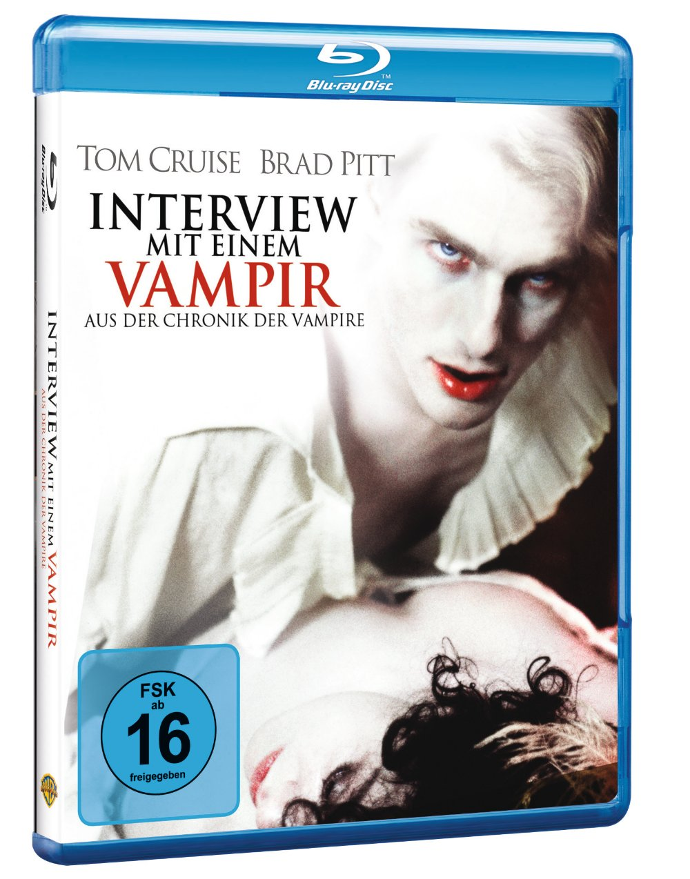 Interview mit einem Vampir DVD-Cover. Tom Cruise und Brad Pitt.