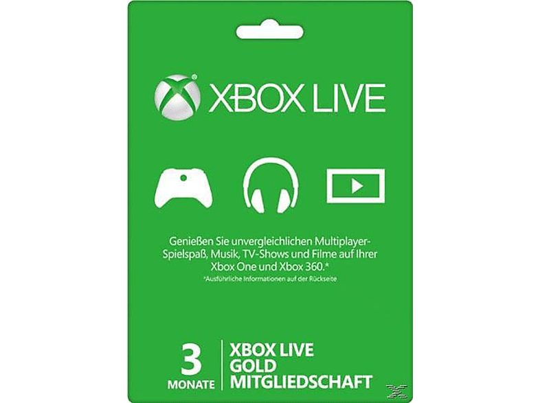 Xbox live gold 3 monate media markt