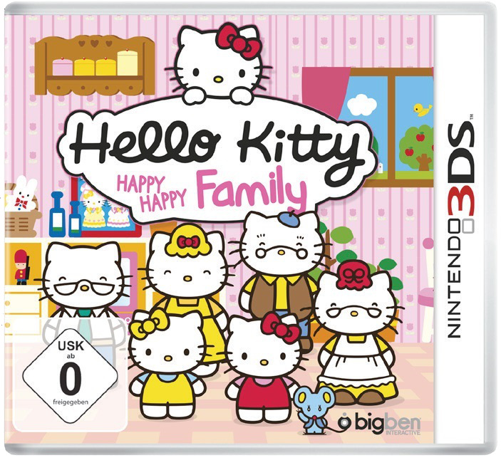 Hello Kitty Happy Happy Family - [Nintendo 3DS]