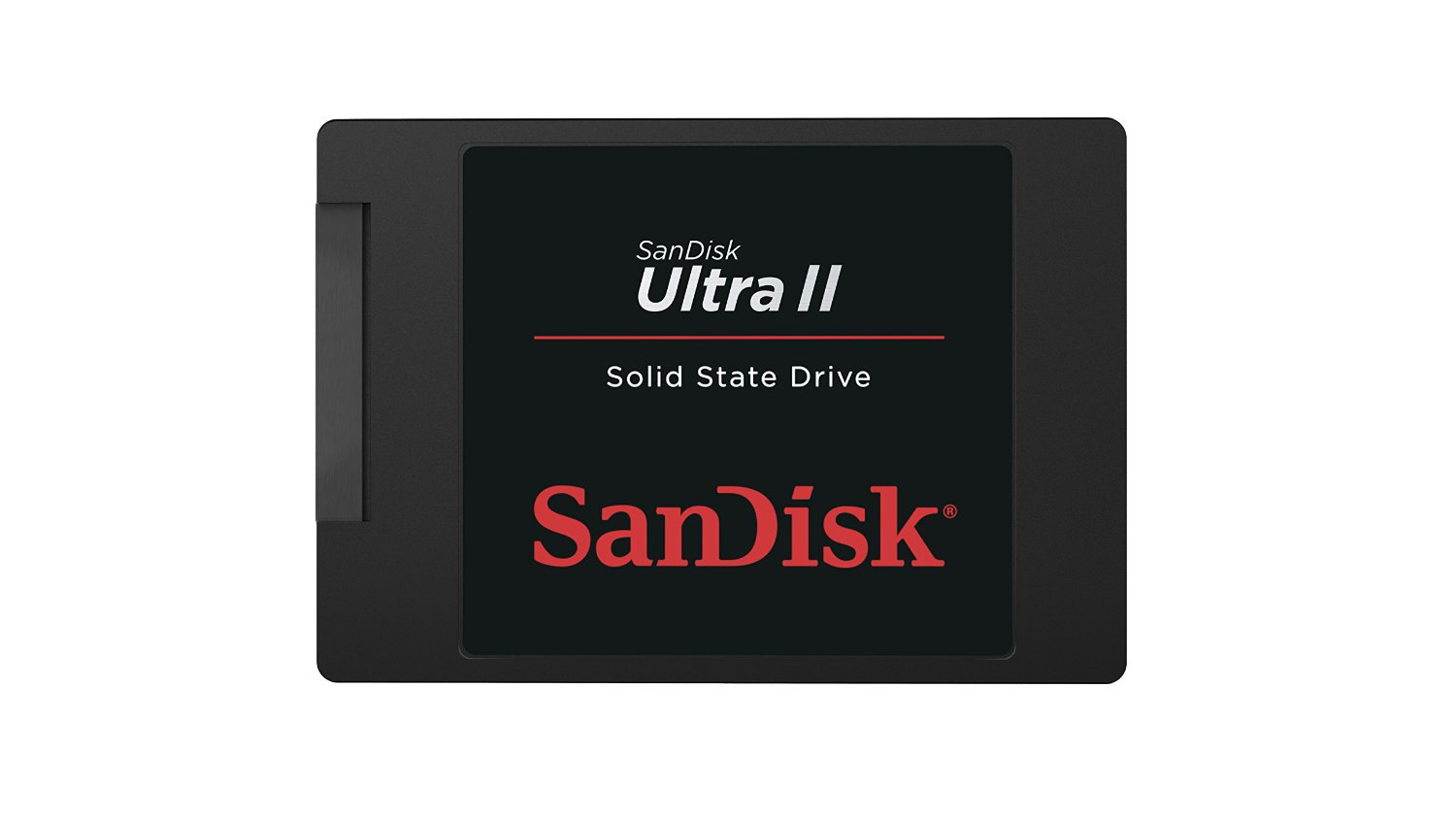 SANDISK Ultra II Festplatte, 120 GB SSD SATA 6 Gbps, 2,5 Zoll, intern