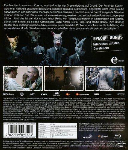 Rückseite einer DVD. Menschen mit Tiermasken, Bilder aus einem Film und Text werden gezeigt.