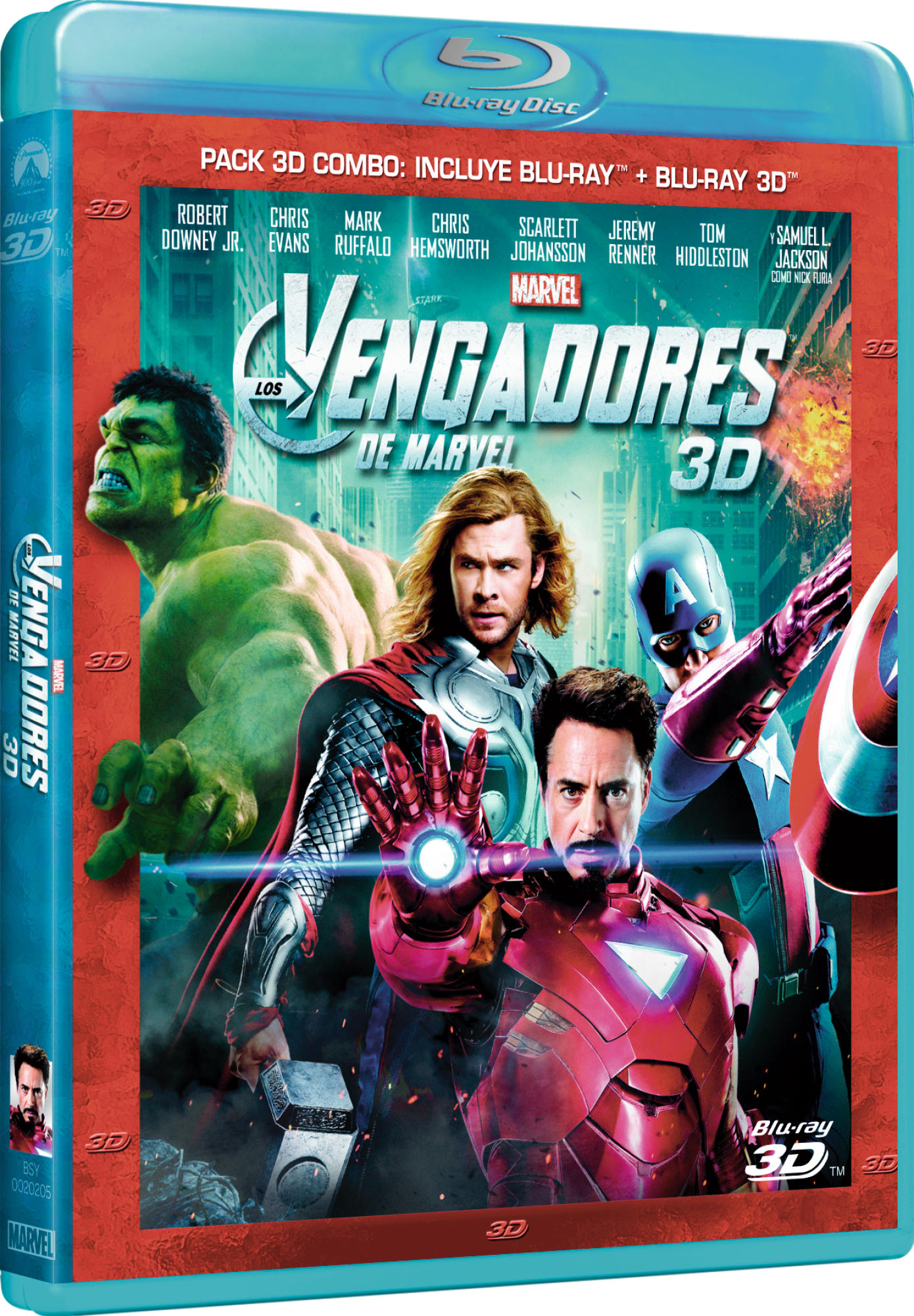 Los Vengadores - Blu-ray 3D