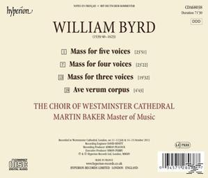 The Choir Of Westminster Cathedral - The Three Masses  - (CD)