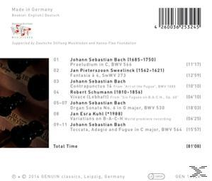 Johannes Lang - Bach And B-A-C-H  - (CD)