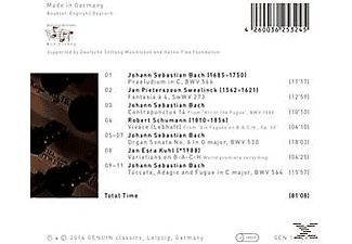 Johannes Lang - Bach And B-A-C-H  - (CD)