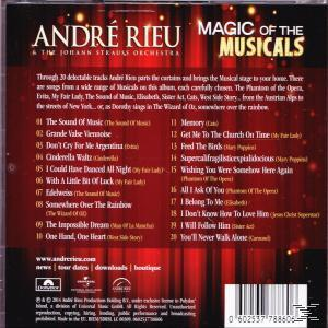 Achterkant van het album met tracklist en credits voor André Rieu & The Johann Strauss Orchestra.