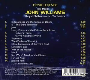 ROYAL PHILHARMONIC ORCHESTRA/KASHIF - Movie Legends  - (CD)