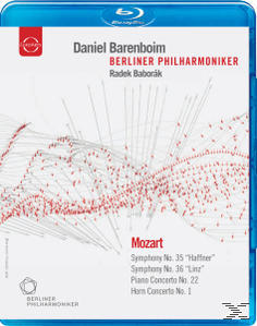 Barenboim/Berliner 35+36/Klavierkonzert/+ - Philharmoni, Sinfonien Barenboim/Baborak/BPO (Blu-ray) -