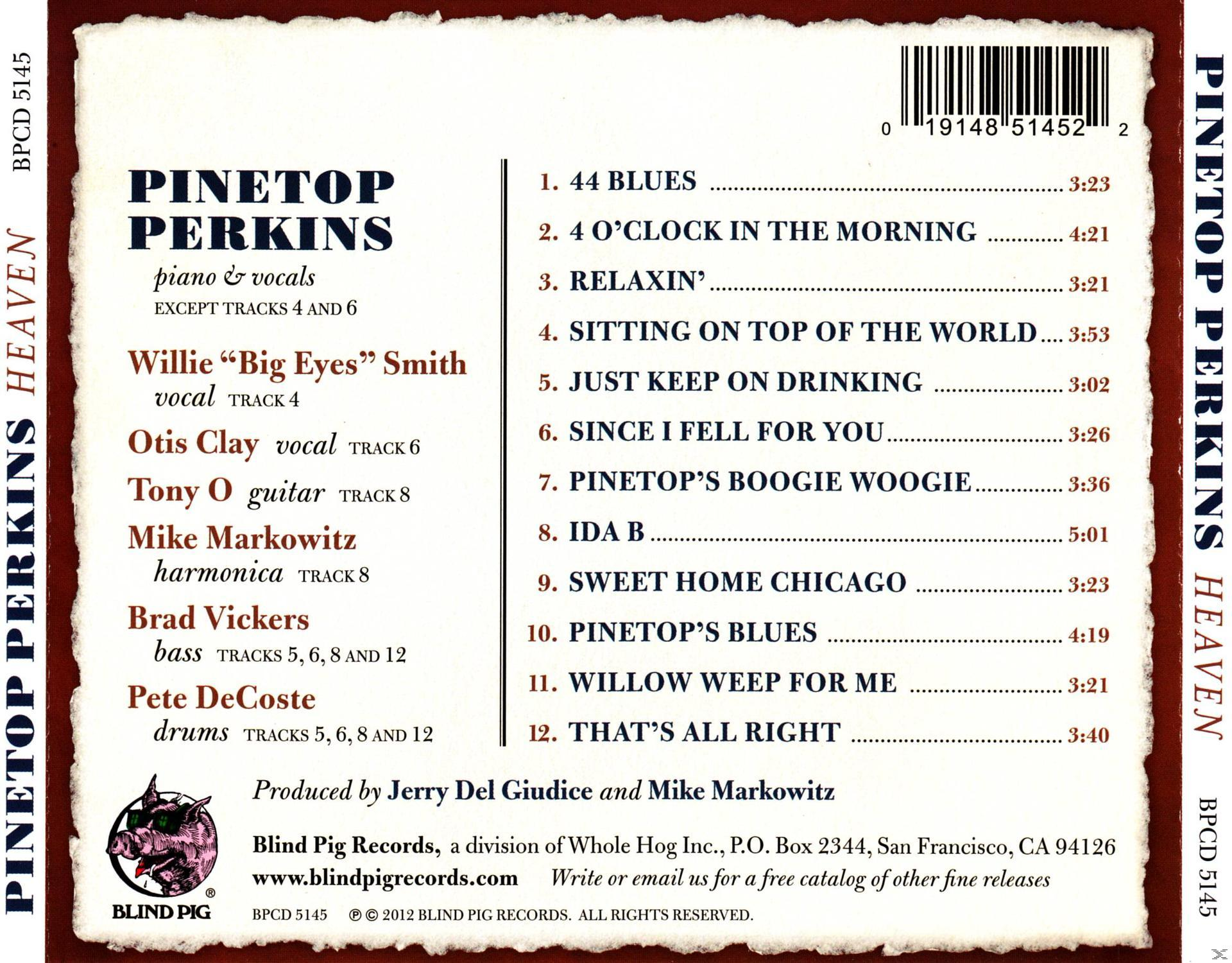 Pinetop Perkins - Heaven  - (CD)