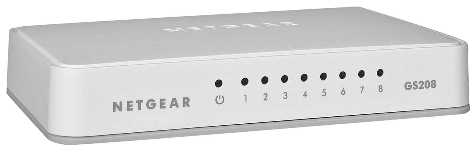 NETGEAR GS208-100PES 8-Port Gigabit  Switch 8