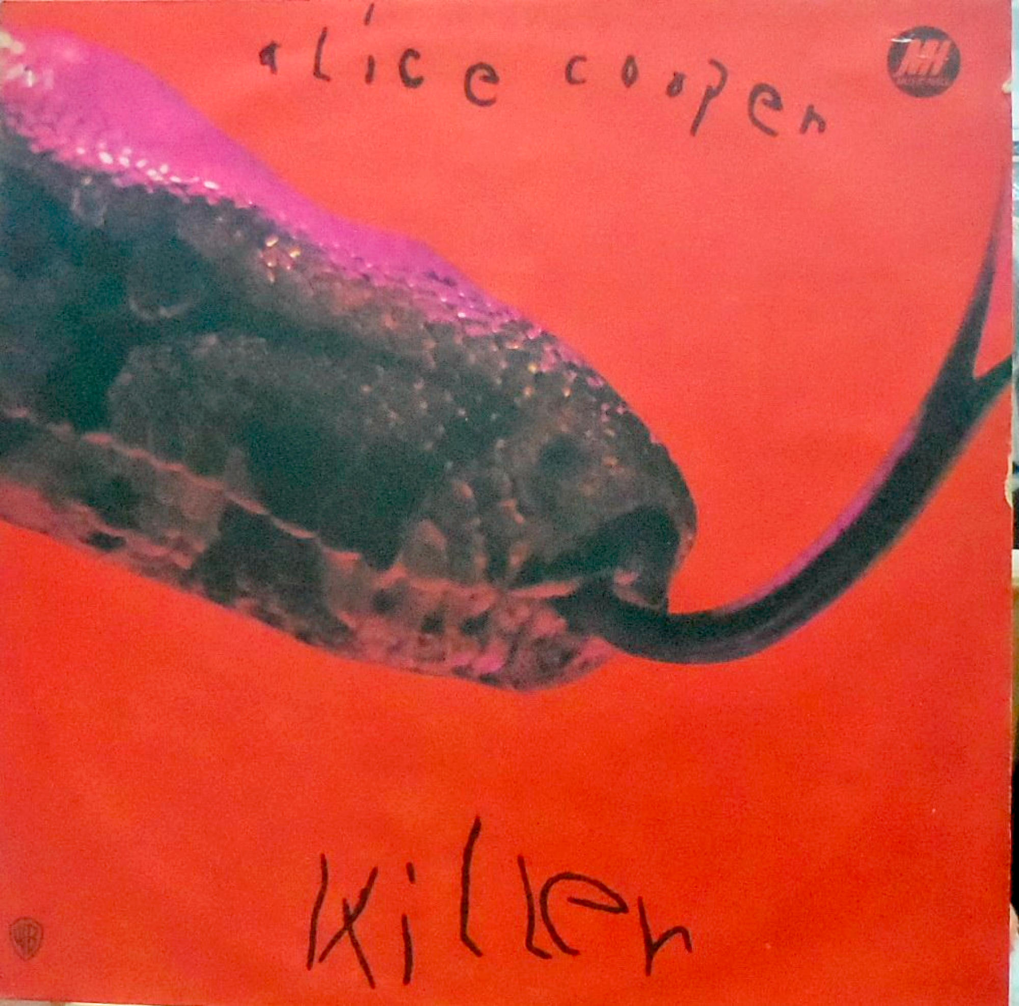 Albumcover: Ein Schlangenkopf und das Wort Killer.