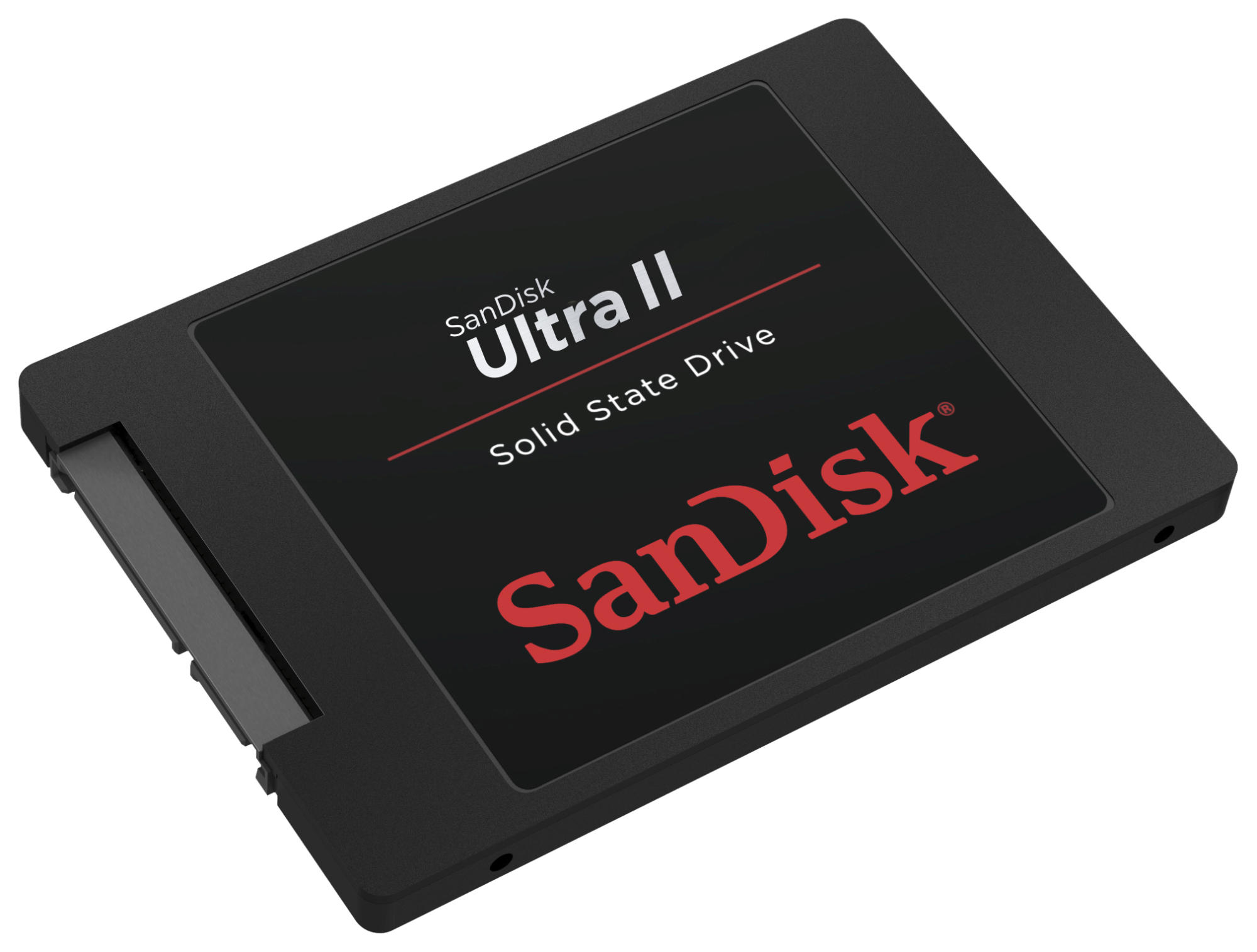 SANDISK Ultra II Festplatte, 240 GB SSD SATA 6 Gbps, 2,5 Zoll, intern