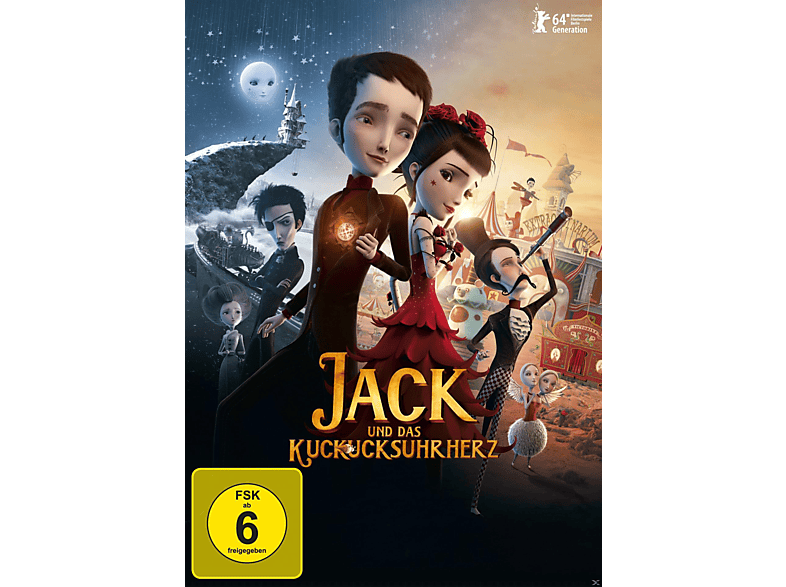 JACK UND DAS KUCKUCKSUHRHERZ DVD (FSK: 6)