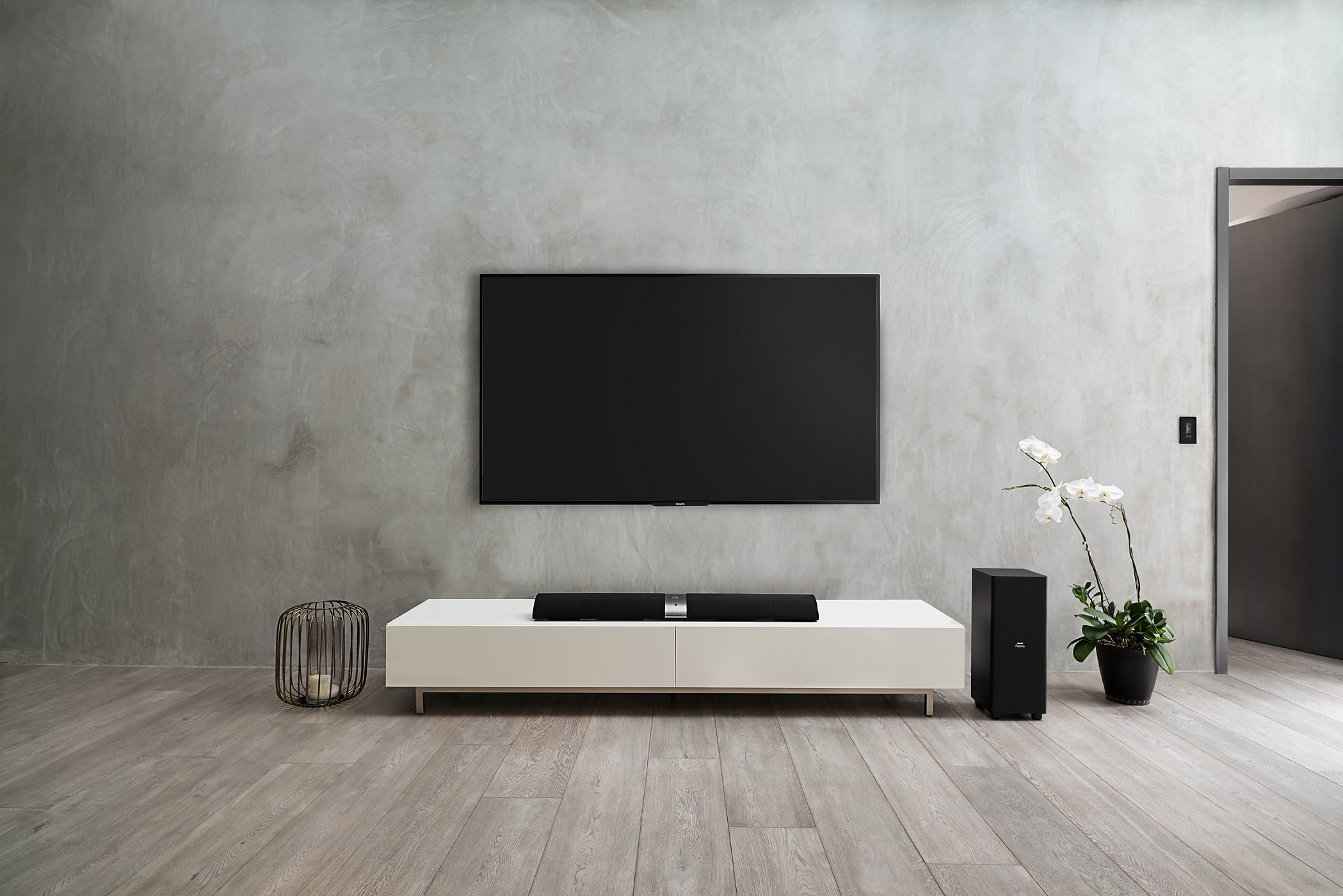 PHILIPS Fidelio B5, 4.1 Heimkino-System, Schwarz