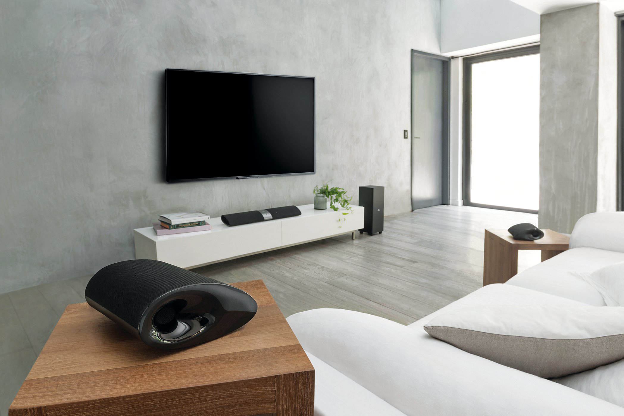 PHILIPS Fidelio B5, 4.1 Heimkino-System, Schwarz