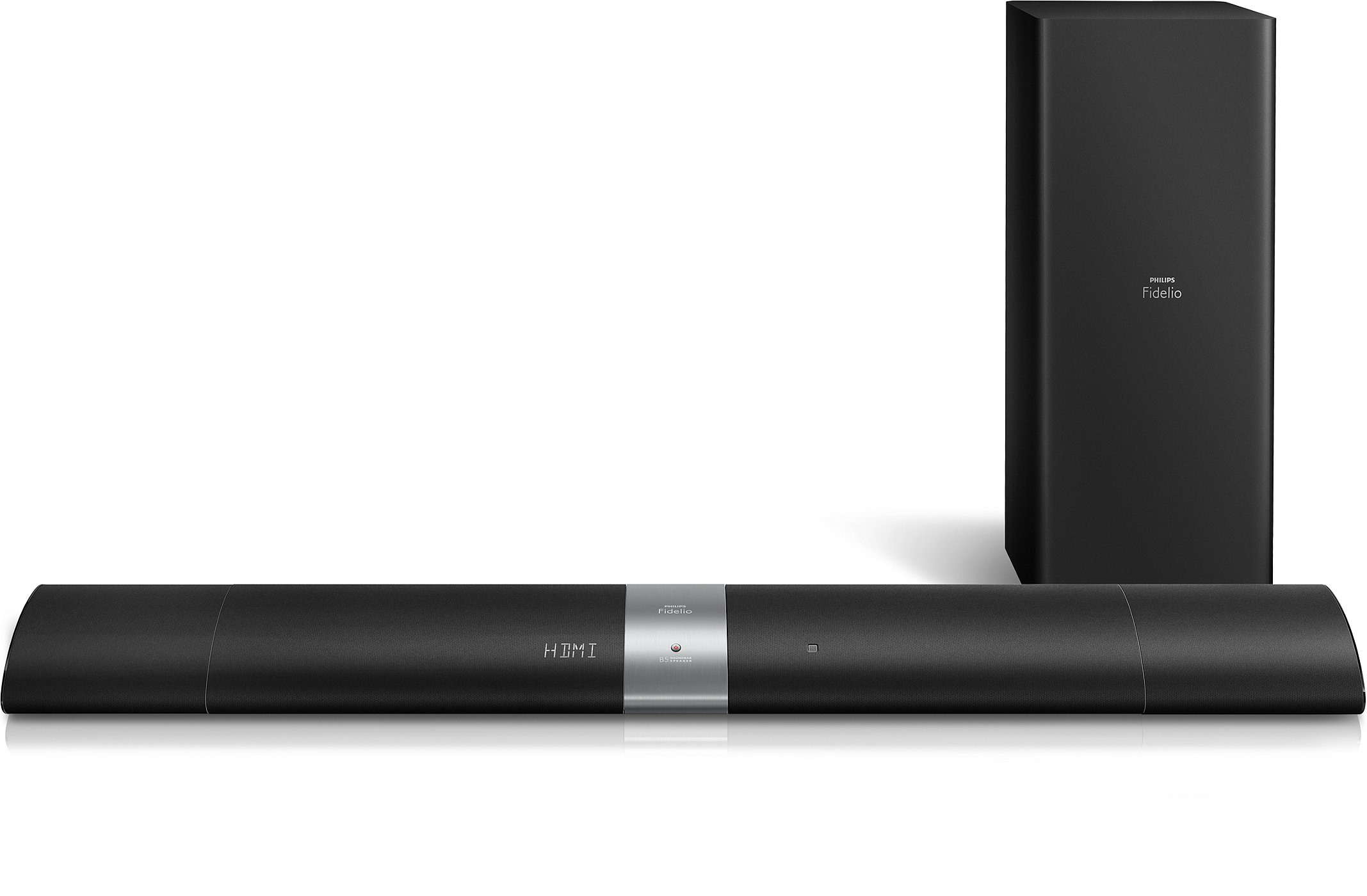 PHILIPS Fidelio B5, 4.1 Heimkino-System, Schwarz