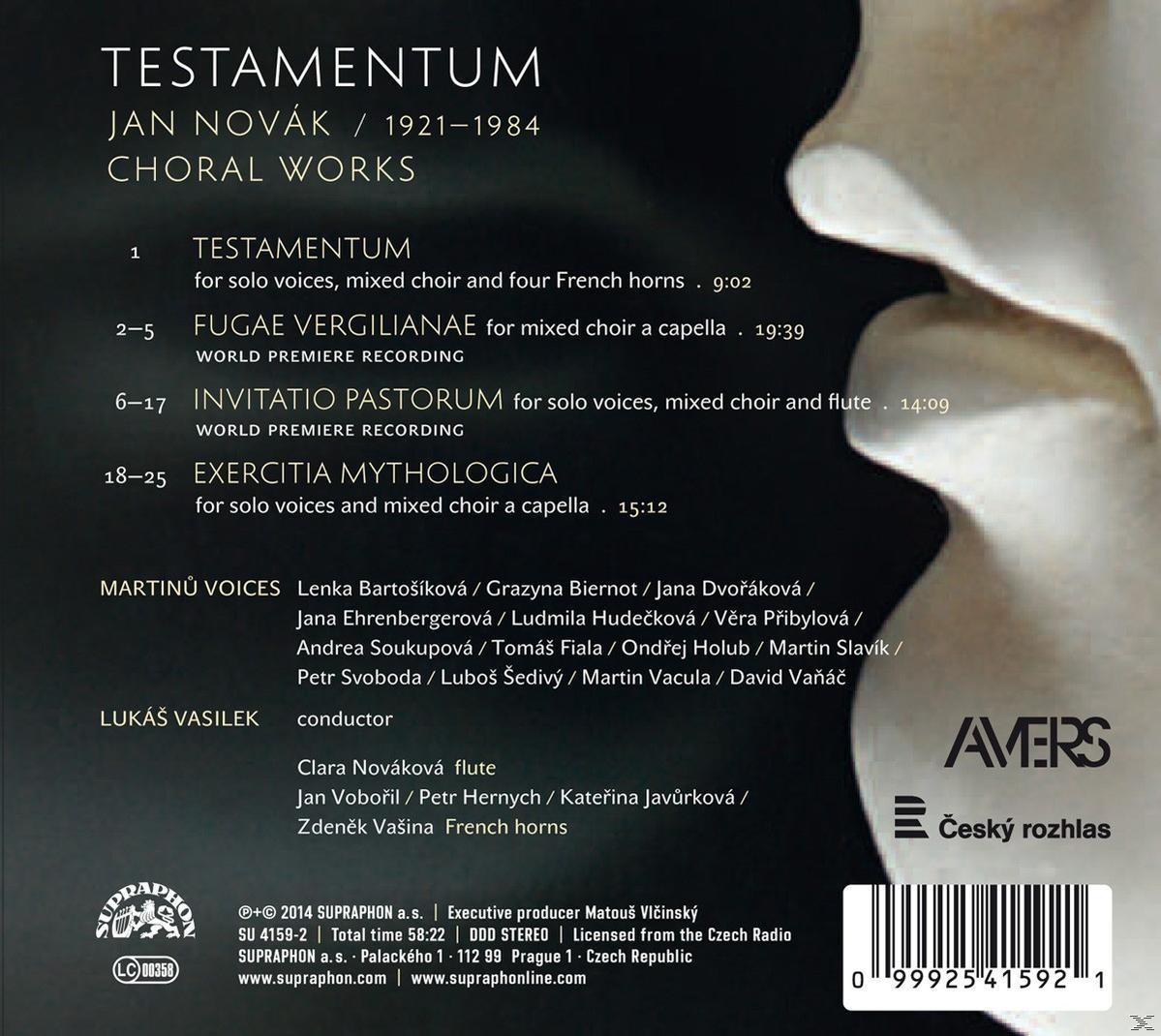 Martinu Voices - Testamentum - Chorwerke  - (CD)