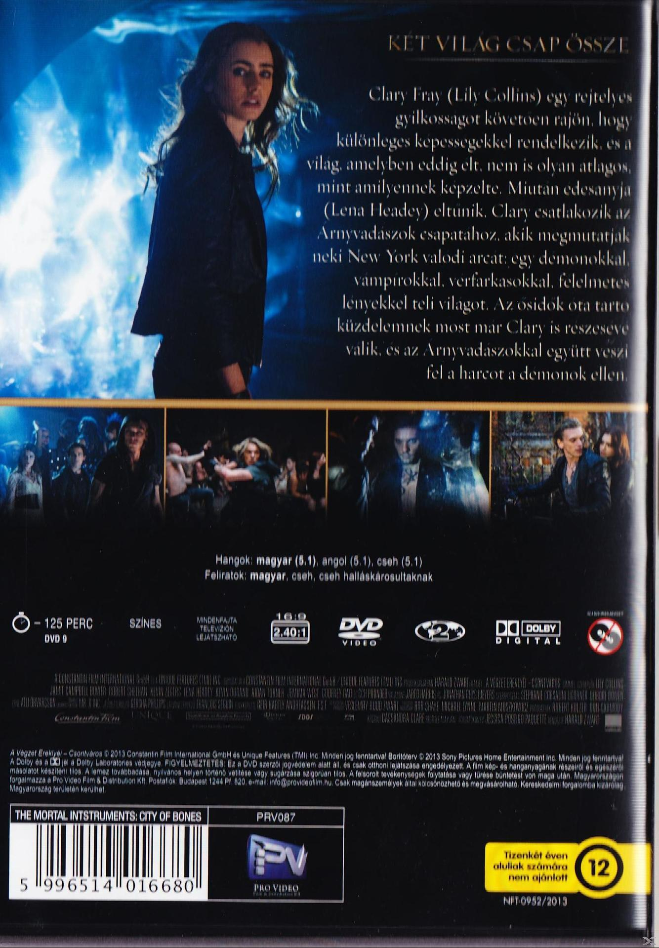 A végzet ereklyéi - Csontváros (DVD)