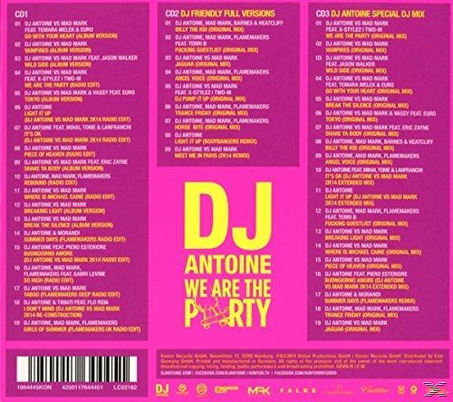 We (CD) - DJ - Party (Limited) The Antoine Are