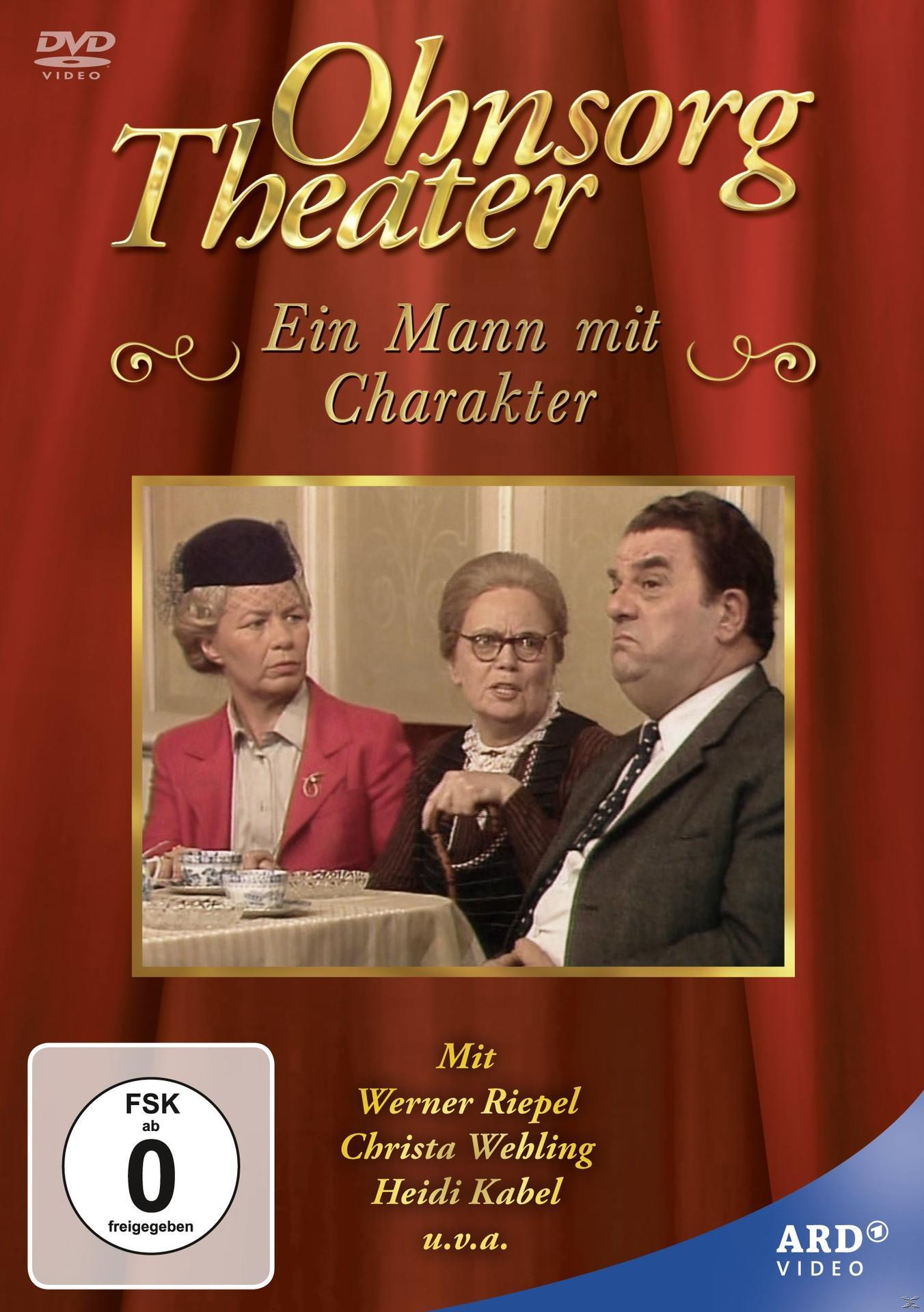 DVD-Cover. Drei Personen auf einem Foto. Der Titel lautet Ohnsorg Theater. Roter Vorhang im Hintergrund.