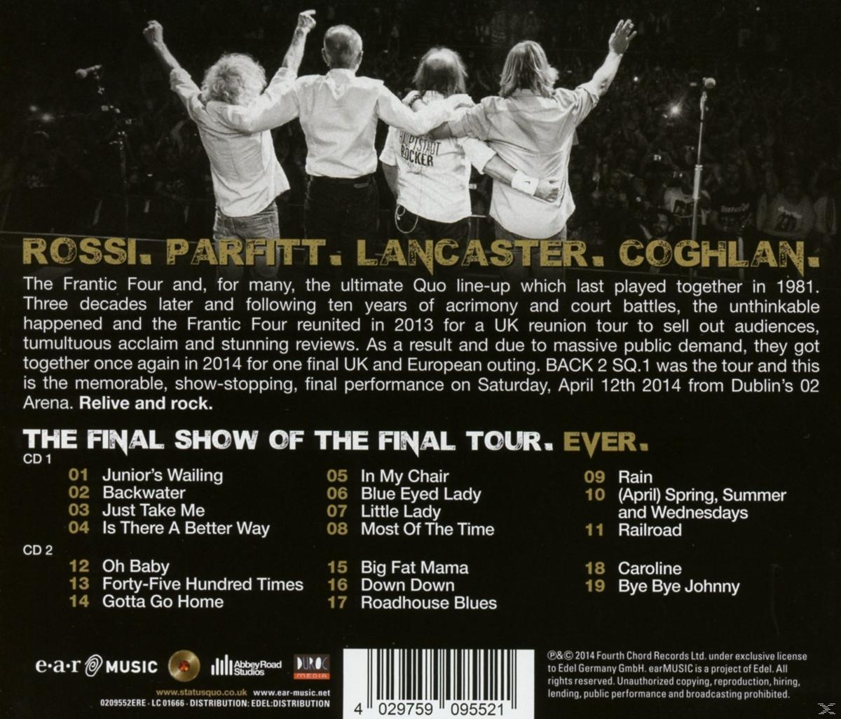 Status Quo - Frantic Four's Final Fling-Live In Dublin  - (CD)