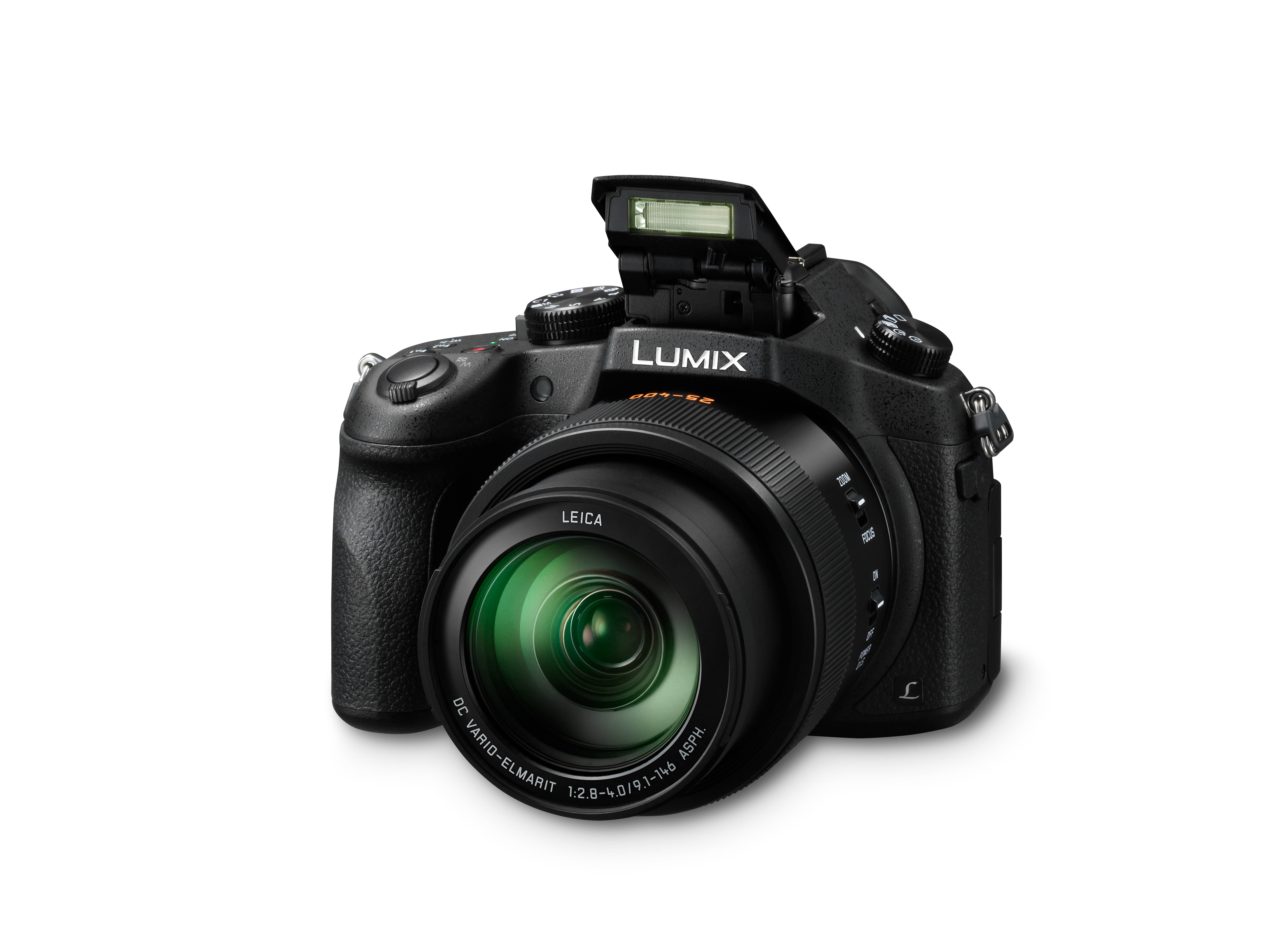 PANASONIC Lumix DMC-FZ1000 LEICA Bridgekamera Schwarz, 16x opt. Zoom, TFT-LCD, WLAN